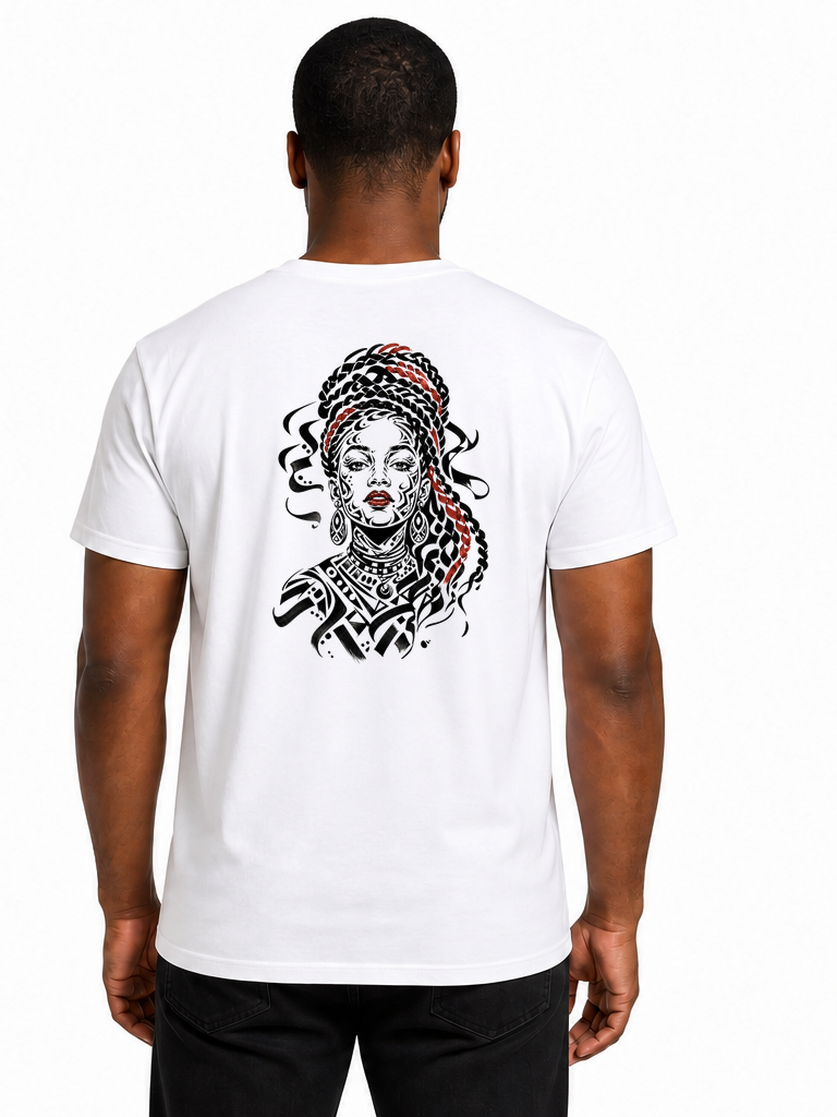 Collection Femmes du Monde — portrait calligraphique porté