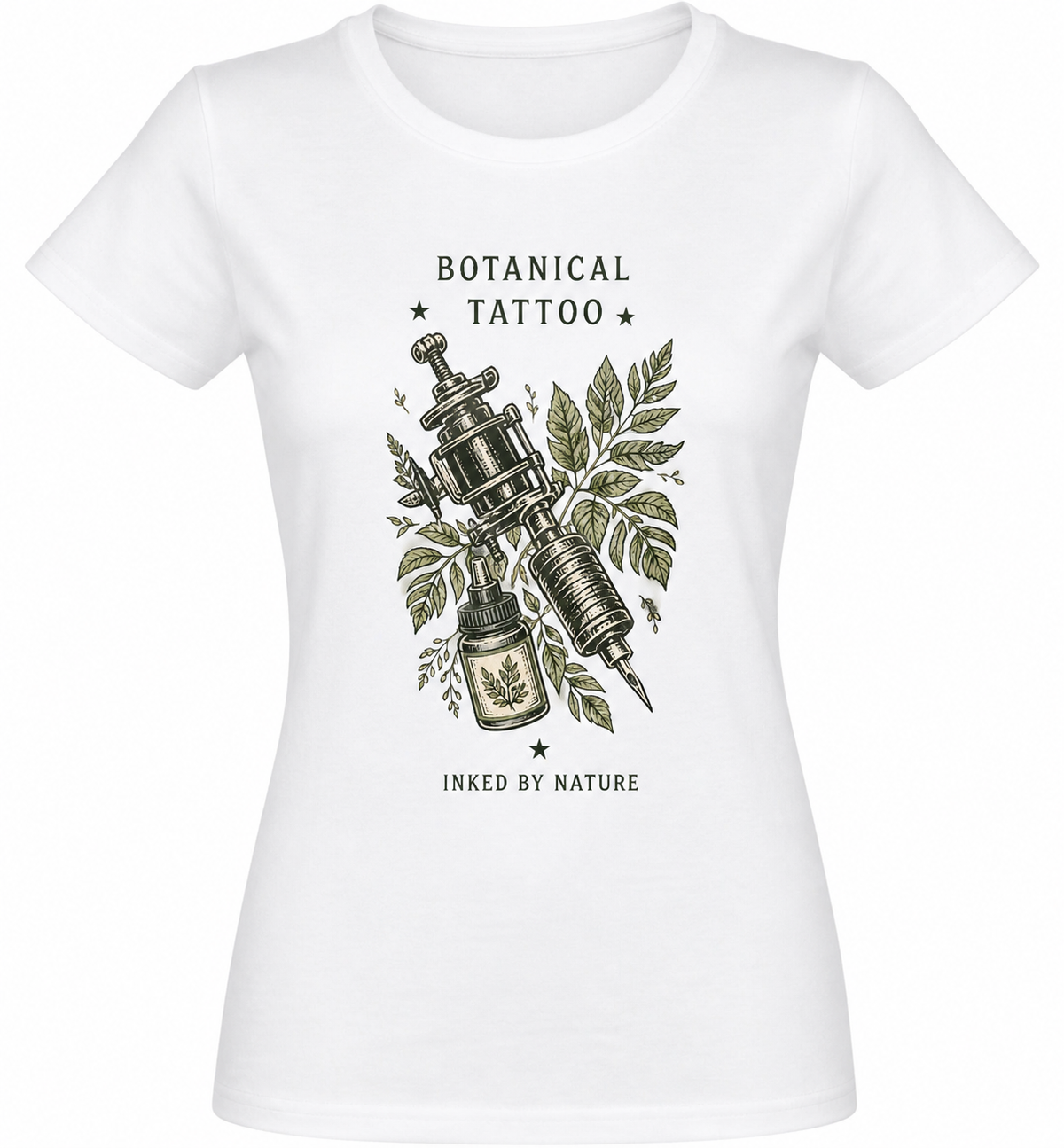 IA|Femme|Blanc|Sans modele|Botanical Tattoo