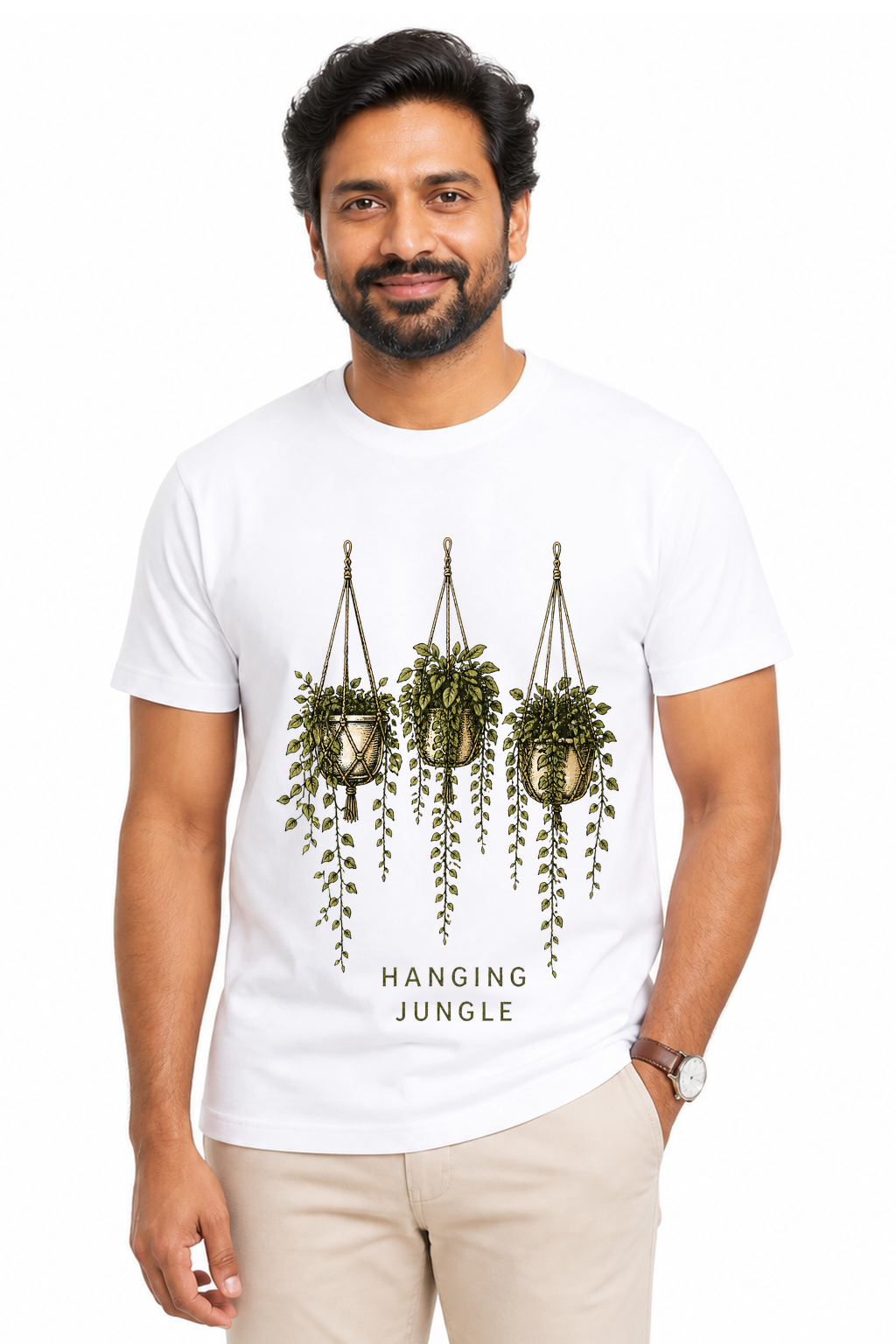 IA|Homme|Blanc|Porte|Hanging Jungle