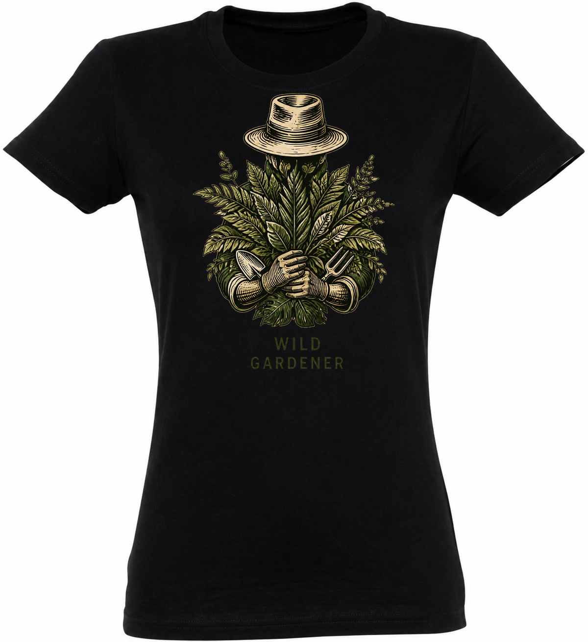 IA|Femme|Noir|Sans modele|Wild Gardener