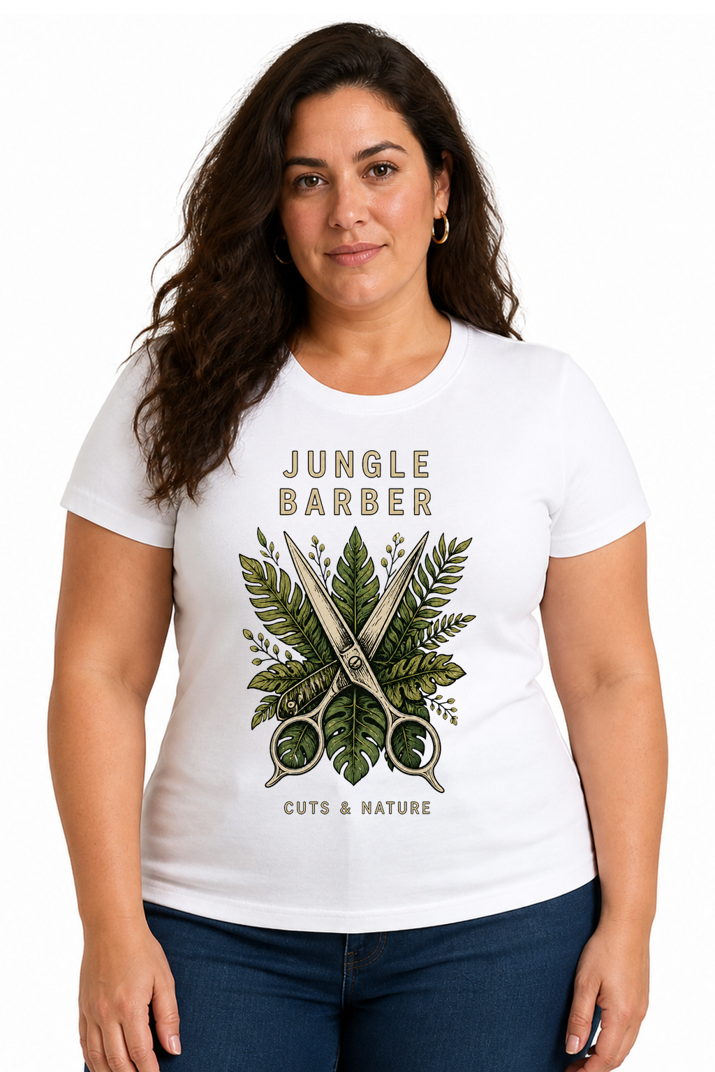 IA|Femme|Blanc|Porte|Jungle Barber