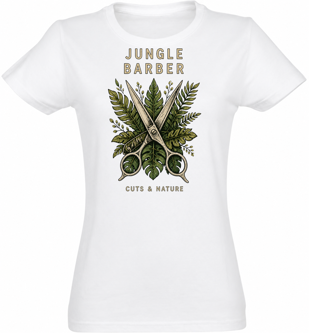 IA|Femme|Blanc|Sans modele|Jungle Barber
