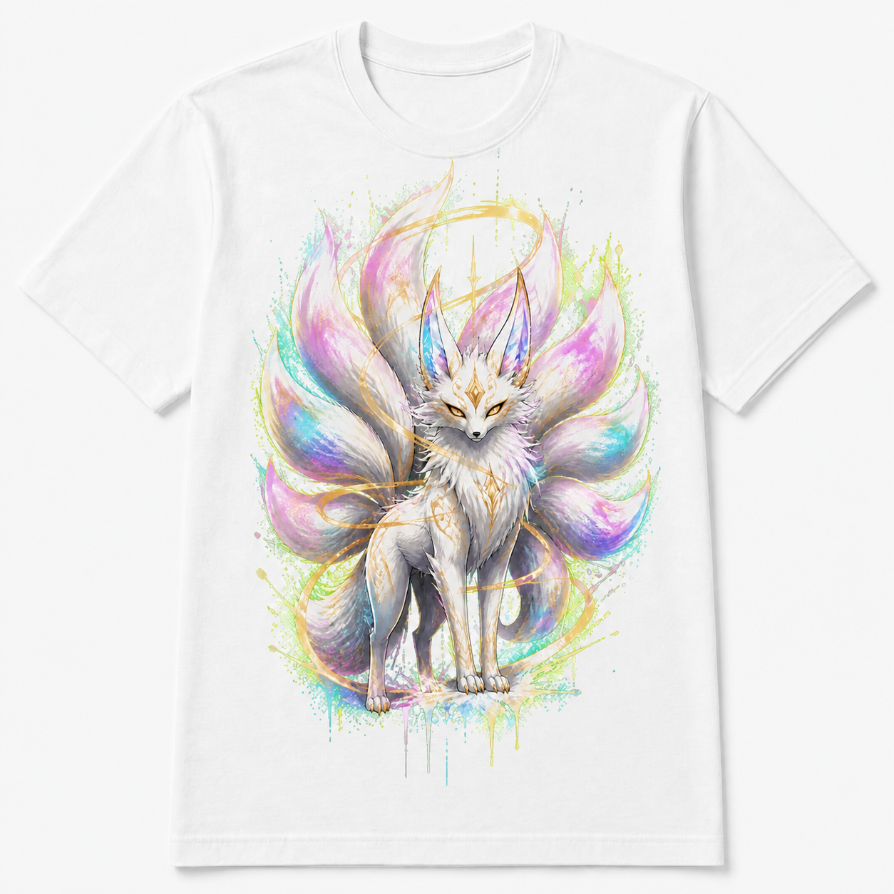 T-shirt blanc Luminox — collection Néo-Bestiaire